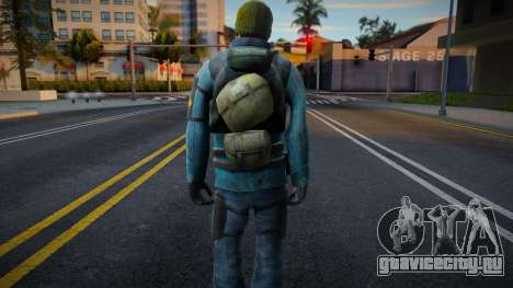 Half-Life 2 Rebels Male v5 для GTA San Andreas