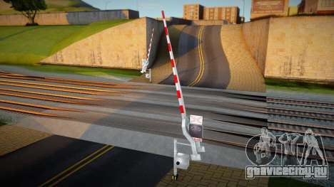 Railroad Crossing Mod Slovakia v18 для GTA San Andreas