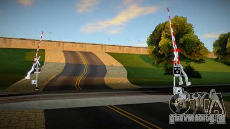 Railroad Crossing Mod Slovakia v13 для GTA San Andreas