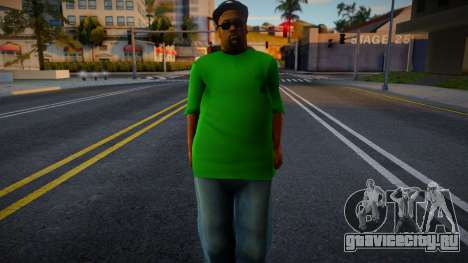 Big Smoke HD (Green) для GTA San Andreas