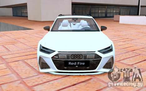 Audi RS6 Avant Red Fire для GTA San Andreas