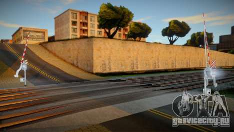 Railroad Crossing Mod Czech v8 для GTA San Andreas
