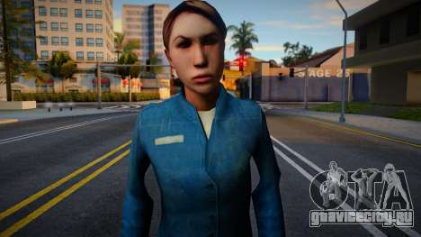 Half-Life 2 Citizens Female v1 для GTA San Andreas