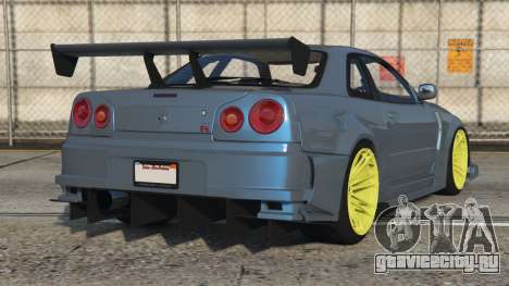 Nissan Skyline Cyan Azure