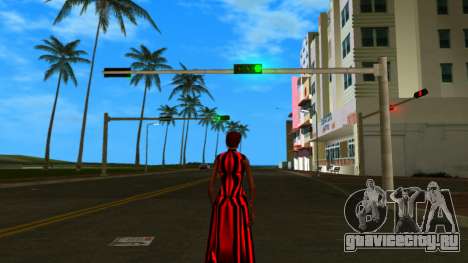 Black Girl Long Hair для GTA Vice City