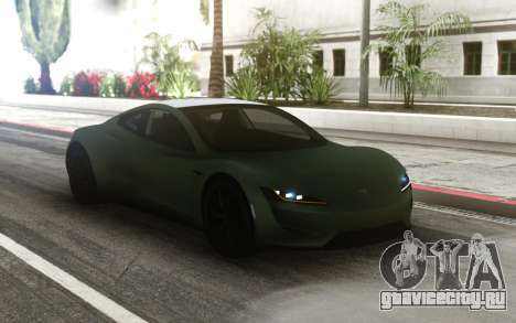 Tesla Roadster 2020 EV для GTA San Andreas
