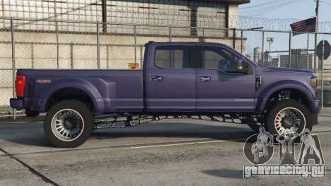 Ford F-450 Limited Purple Navy