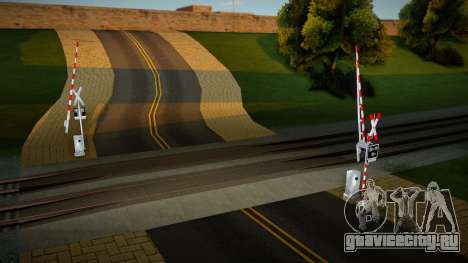 Railroad Crossing Mod Czech v13 для GTA San Andreas
