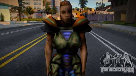 All Female Marines from Quake 2 v9 для GTA San Andreas