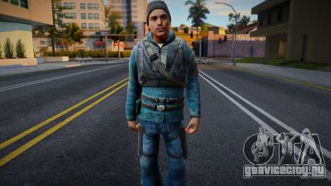 Half-Life 2 Rebels Male v2 для GTA San Andreas