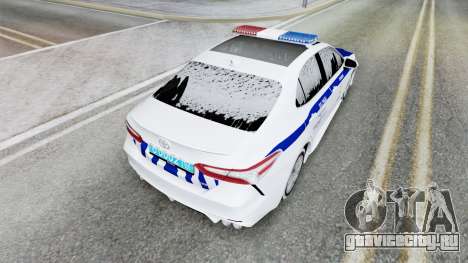 Toyota Camry Полиция для GTA San Andreas