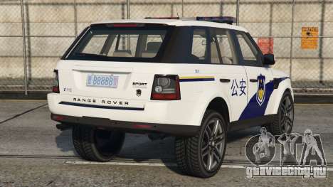 Range Rover Sport Chinese Police