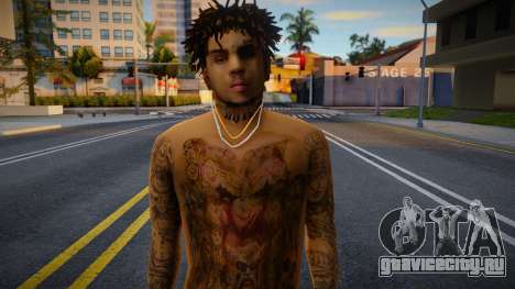 Young Afro-American Man для GTA San Andreas