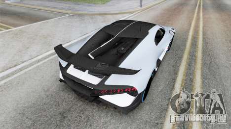 Bugatti Divo Azureish White для GTA San Andreas