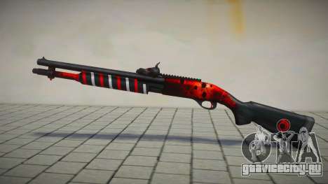 Red Chromegun Toxic Dragon by sHePard для GTA San Andreas