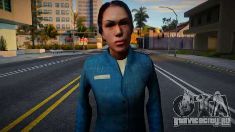 Half-Life 2 Citizens Female v5 для GTA San Andreas