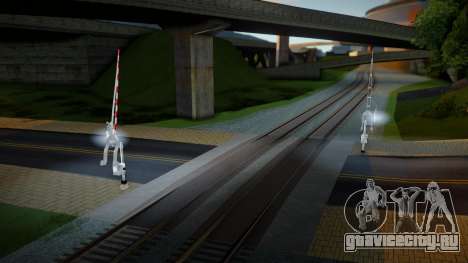 Railroad Crossing Mod Czech v15 для GTA San Andreas