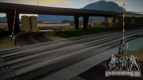 Railroad Crossing Mod Czech v1 для GTA San Andreas