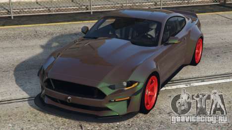 Ford Mustang GT Gray-asparagus