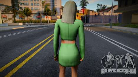 Office green girl для GTA San Andreas