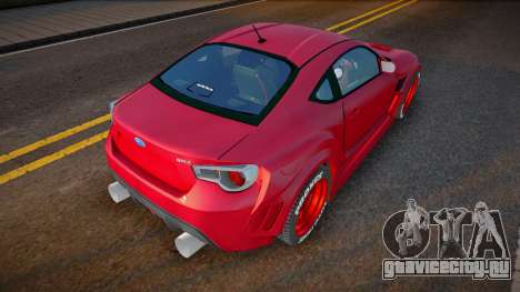 Subaru BRZ Ahmed для GTA San Andreas