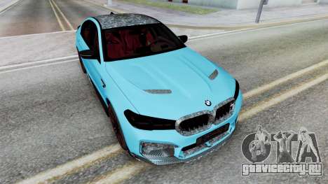 BMW M5 CS (F90) Dark Turquoise для GTA San Andreas