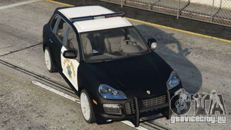 Porsche Cayenne California Highway Patrol