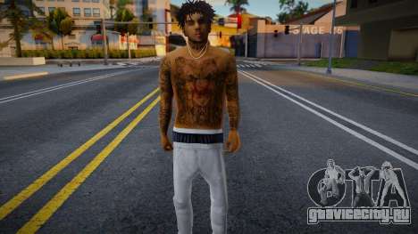 Young Afro-American Man для GTA San Andreas