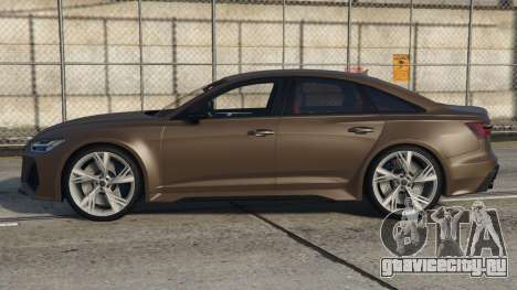 Audi RS 6 Sedan (C8) Tobacco Brown