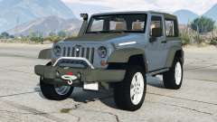 Jeep Wrangler Rubicon (JK) Slate Gray [Add-On] для GTA 5