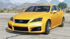 Lexus IS F (XE20) Lightning Yellow [Add-On] для GTA 5