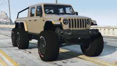 Jeep Gladiator 6x6 (JT) Sandrift [Replace] для GTA 5