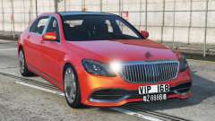 Mercedes-Maybach S 680 Light Brilliant Red [Replace] для GTA 5