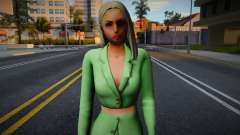Office green girl для GTA San Andreas