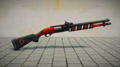 Red Chromegun Toxic Dragon by sHePard для GTA San Andreas