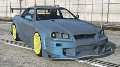 Nissan Skyline Cyan Azure [Replace] для GTA 5