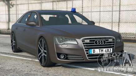 Audi A8 Unmarked Police [Replace] для GTA 5