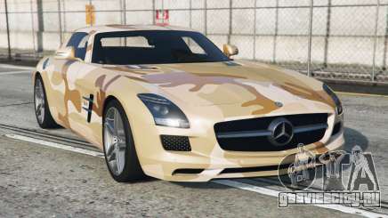 Mercedes-Benz SLS 63 AMG Grain Brown [Add-On] для GTA 5