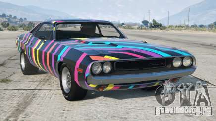 Dodge Challenger RT Chathams Blue для GTA 5