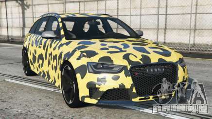 Audi RS 4 Avant Crayola Yellow [Add-On] для GTA 5