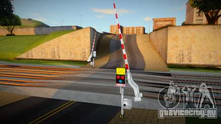 Railroad Crossing Mod Slovakia v2 для GTA San Andreas