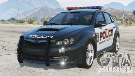 Subaru Impreza WRX STI (GRB) Seacrest County Police [Replace] для GTA 5