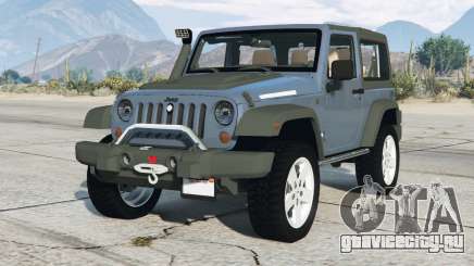 Jeep Wrangler Rubicon (JK) Slate Gray [Add-On] для GTA 5