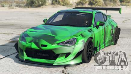 Subaru BRZ Rocket Bunny Dark Pastel Green для GTA 5