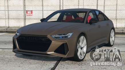 Audi RS 6 Sedan (C8) Tobacco Brown [Add-On] для GTA 5