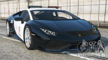 Lamborghini Huracan LAPD [Replace] для GTA 5