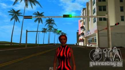 Black Girl Long Hair для GTA Vice City