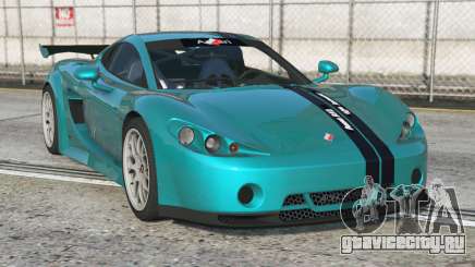 Ascari A10 Dark Cyan [Add-On] для GTA 5