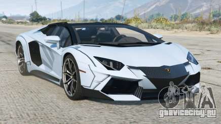 Lamborghini Aventador LP 700-4 Roadster (LB834) Azureish White [Add-On] для GTA 5