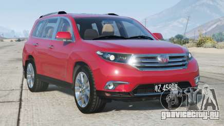 Toyota Highlander (XU40) Amaranth Red [Add-On] для GTA 5